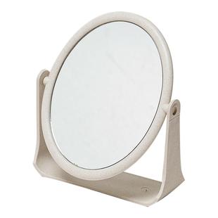 台式化妆镜ins风网红少女心桌面家用可立宿舍学生梳妆镜双面镜子