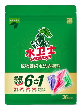 水卫仕闪电洗衣凝珠持久留香
