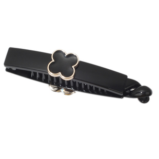 四叶草发夹女韩国ins简约气质发卡马尾夹竖夹网红香蕉夹复古抓夹