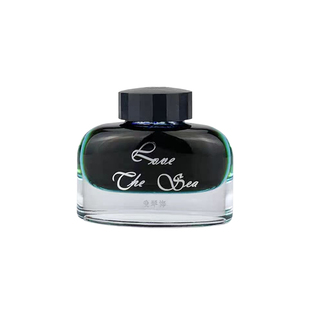 ostrich鸵鸟墨水sheen彩墨分层渐变金属色爱琴海格伦海非碳素钢笔用颜料金粉手账古风水彩颜料型绘画彩色墨水