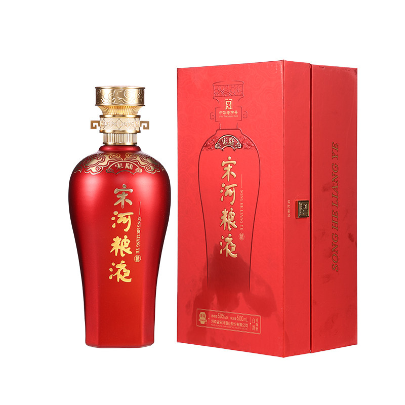 宋河粮液 宋陆50度500ml*6瓶浓香型纯粮白酒结婚喜宴中秋送礼聚会
