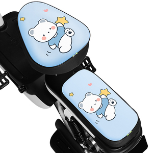 电动车防水坐套雅迪爱玛新日电瓶车防晒座椅罩四季通用久坐神器