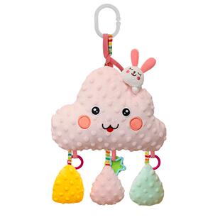 贝佳丽婴儿宝宝安全座椅床头风铃安抚车载床铃0一1岁推车挂件玩具