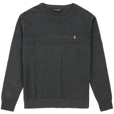 保暖毛衣暇步士纯棉针织衫圆领