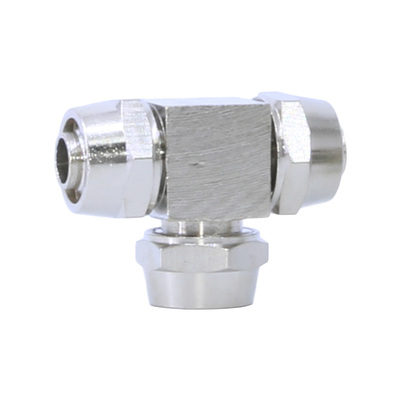 气管快拧锁紧接头三通接头4/6/8