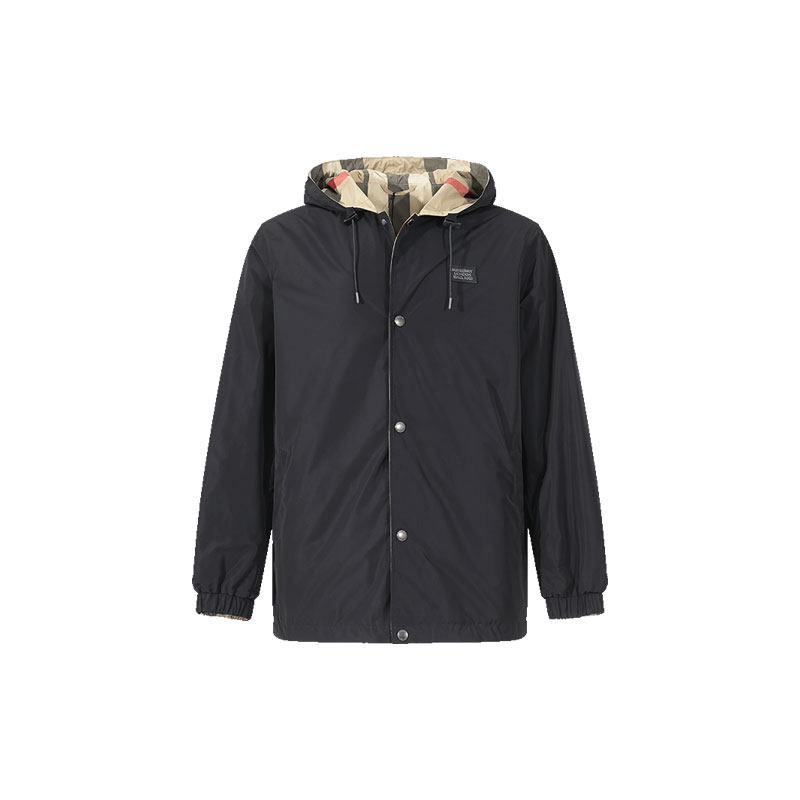 BURBERRY男士连帽上衣外套