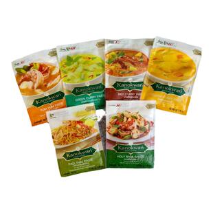 咖诺湾kanokwan咖喱皇泰国冬阴功酱罗勒叶炒面泰式咖喱酱打抛酱