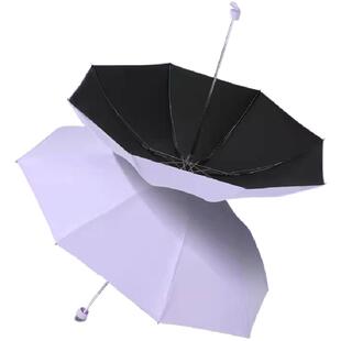 天堂伞2025新款小巧便携防晒太阳伞女士晴雨两用加大手动折叠雨伞