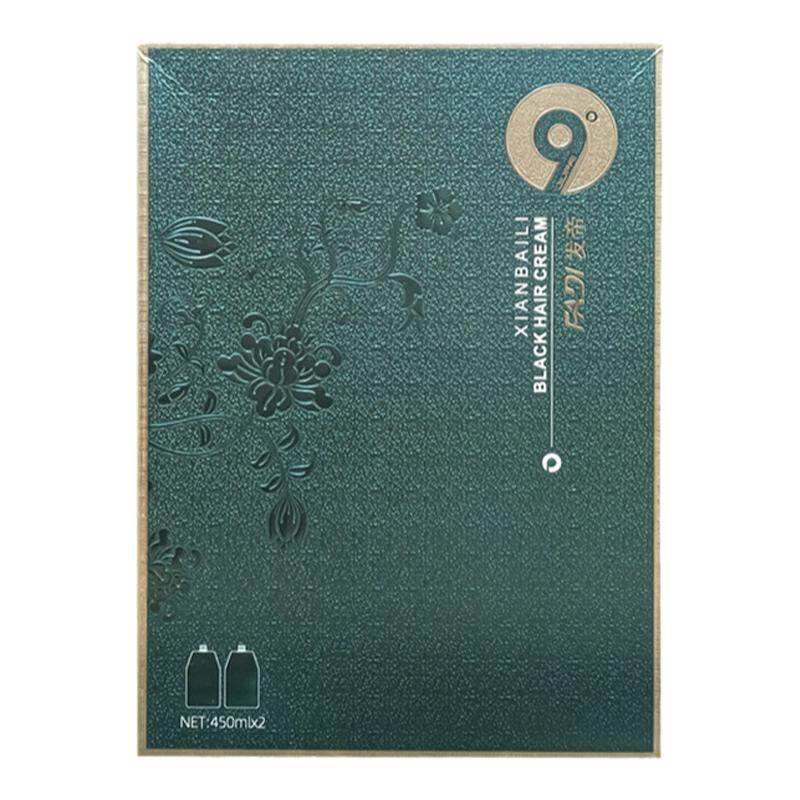 9度发帝盖白发香氛黑油黑发霜黑色染发剂自然黑焗油清水不沾头皮