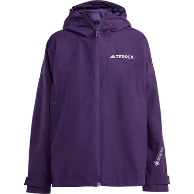 Adidas/阿迪达斯官方正品TERREX女士梭织户外连帽冲锋衣JL9804