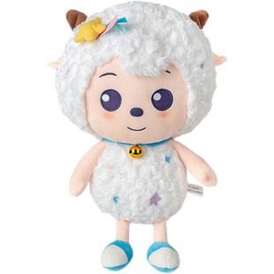 喜羊羊毛绒玩具懒羊羊公仔玩偶美羊羊布娃娃儿童陪睡抱枕生日礼物