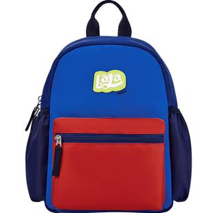 巴拉巴拉儿童休闲包男童女童双肩包撞色幼儿园书包可爱外出背包潮