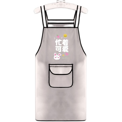 透明防水饭店专用围裙免洗防油