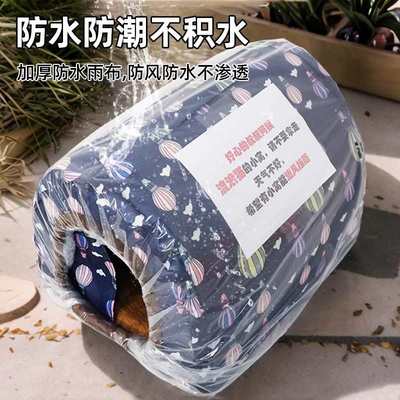 狗窝室外宠物房子冬天保暖冬季防水狗狗帐篷封闭式流浪狗屋户外