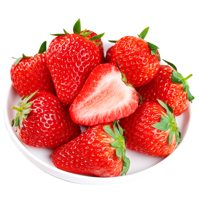 丹东草莓新鲜采摘甜嫩爆汁果香