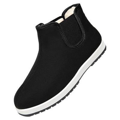 2025新款爸爸二棉鞋男士休闲鞋子