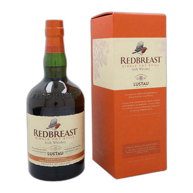 欧洲直邮Redbreast知更鸟Lustau Edltion46度爱尔兰威士忌700ml