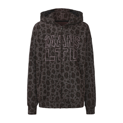 24ANS LTD副线TMN 【朱志鑫同款】男女同款街头迷彩卫衣外套