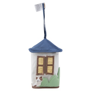 HIKOSEN CARA卡拉猫挂墙纸巾袋可爱猫咪通话公仔日系家居女纸巾套