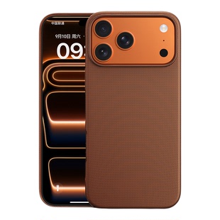 [官方同款]适用苹果17promax手机壳新款官方同款科技织物保护壳iphone17pro编织壳MagSafe磁吸全包防摔保护套