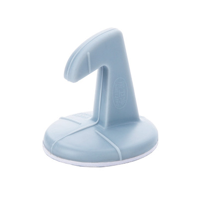 加厚硅胶防震垫门后墙面门把手