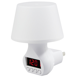 遥控小夜灯卧室婴儿喂奶睡眠护眼床头插电夜光带时间节能插座台灯