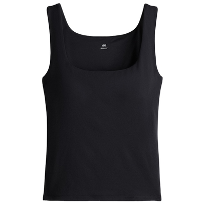 HM女装吊带春季COOLMAX®方领修身文胸内搭凉感背心1282993