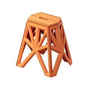 折叠凳高凳塑料便携式椅子高凳子可家用餐椅浴室凳高板凳户外马扎