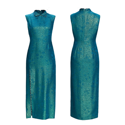 新中式真丝小个子高端春夏旗袍