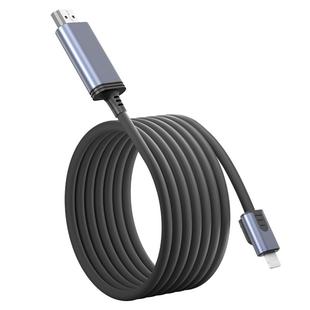 typec转hdmi同屏线转换连接线lighting转hdmi投屏高清适用ipad苹果华为手机笔记本电脑外接电视显示器投影仪