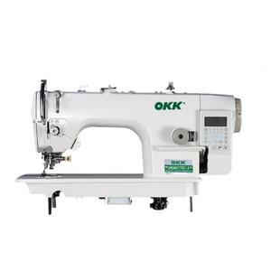 OKK8770刀车缝纫机工业用电脑直驱全自动剪线带刀平车切包一体机
