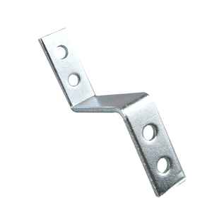 15宽小Z字型梯形角码90度支架固定连接件角铁家具橱柜配件带孔