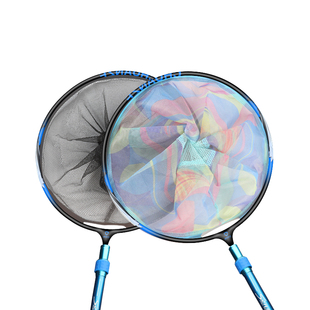 川泽钛合金抄网头超轻竞技捞鱼网兜碳素抄网防挂速干大物黑坑网头