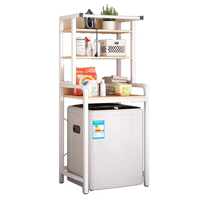 洗衣机上方架子置物架落