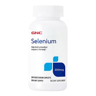GNC健安喜硒片200mcg90粒高含量