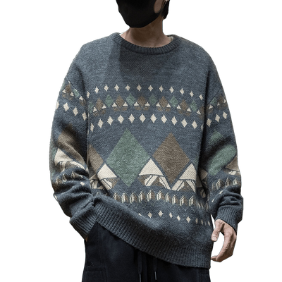 慵懒宽松胖子加大码针织毛衣打底