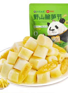 良品铺子泡椒脆爽笋节多汁120g