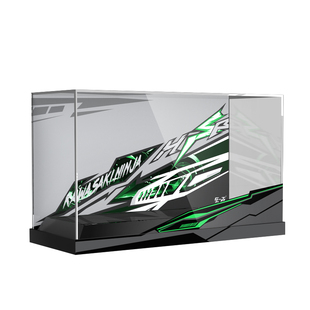 乐一百适用乐高42170川崎NinjaH2R摩托车展示盒亚克力透明收纳罩