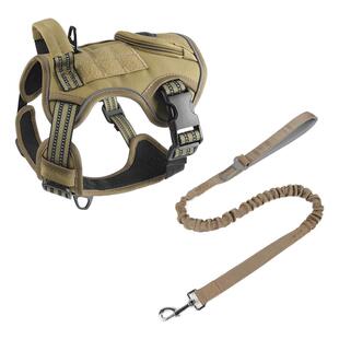 狗狗牵引绳战术背心训犬狗背带金毛德牧狗胸背小型犬大型犬背心