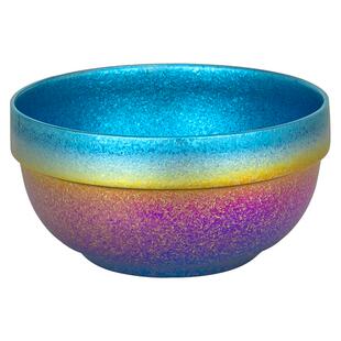 钛途TiTo纯钛碗宝宝儿童吃饭碗双层饭碗户外碗防烫防摔钛碗家用碗