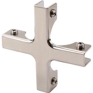 304不锈钢直角护角槽T十字L型玻璃夹子瓷砖鱼缸加固夹卡扣固定夹