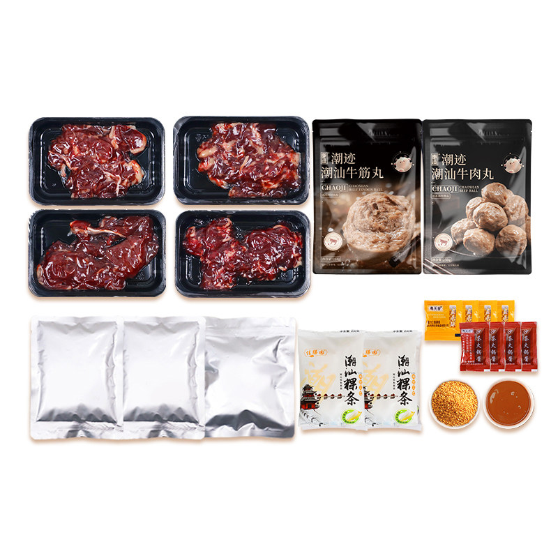 潮迹潮汕牛肉火锅1900g*1组