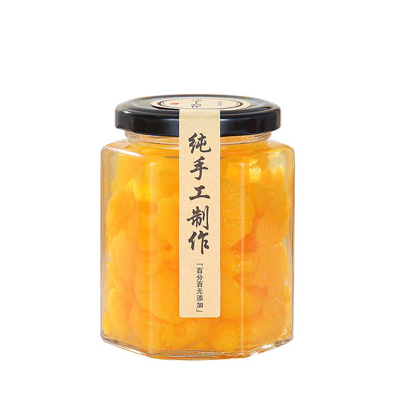 老干妈环保六角柠檬膏蜂蜜瓶包邮