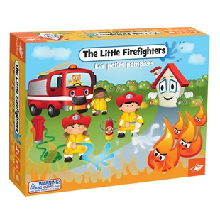 Foxmind正版神勇消防员桌游儿童团队合作游戏亲子互动协作玩具