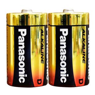 松下 大1号4节 LR20.D型 碱性干电池 适用燃气灶 热水器 保险箱 电子琴 收音机 发那科机器人 手电筒等