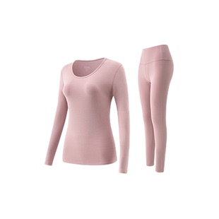 古今保暖内衣女加厚圆领内搭2025秋冬纯棉打底衫秋衣秋裤套装