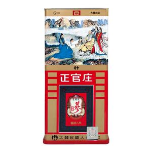 韩国正官庄良参20支150g高丽参6年根原支参原装进口正品礼盒送礼
