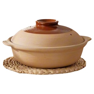 砂锅煲老式土陶煲仔饭家用陶瓷粗土耐高温干烧不裂煲汤煤气灶专用