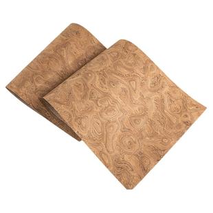 木皮坞意大利ALPi棕色树瘤科技实木皮0.3装修酒店家具饰面板 贴皮