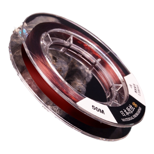 进口东丽鱼线尼龙线强拉力主线正品日本超柔软子线不打卷钓鱼线